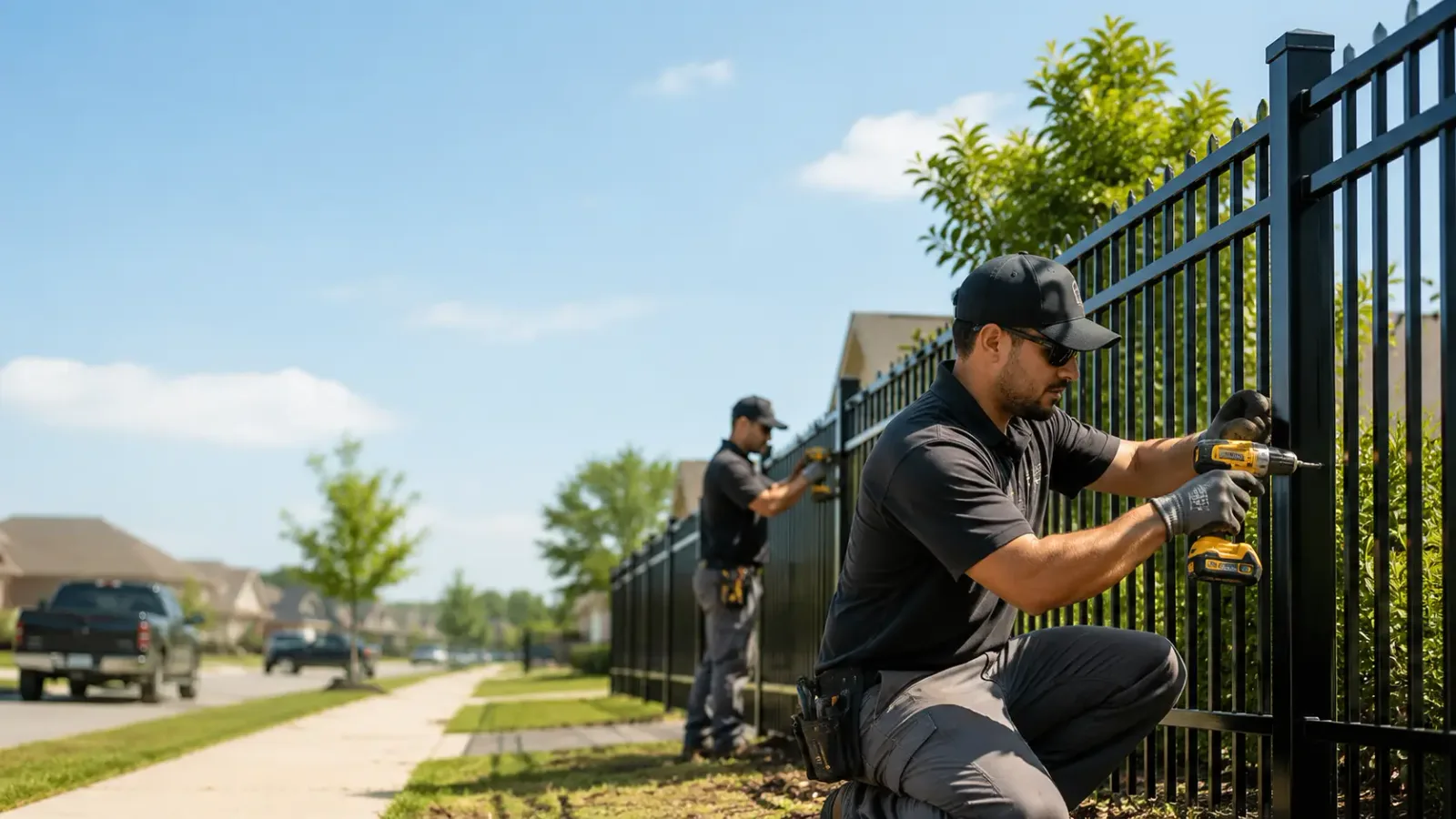 Metal Fence Installation in Meridian, CA